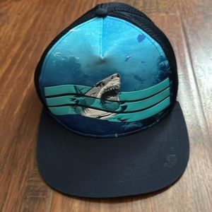 Shark design youth hat